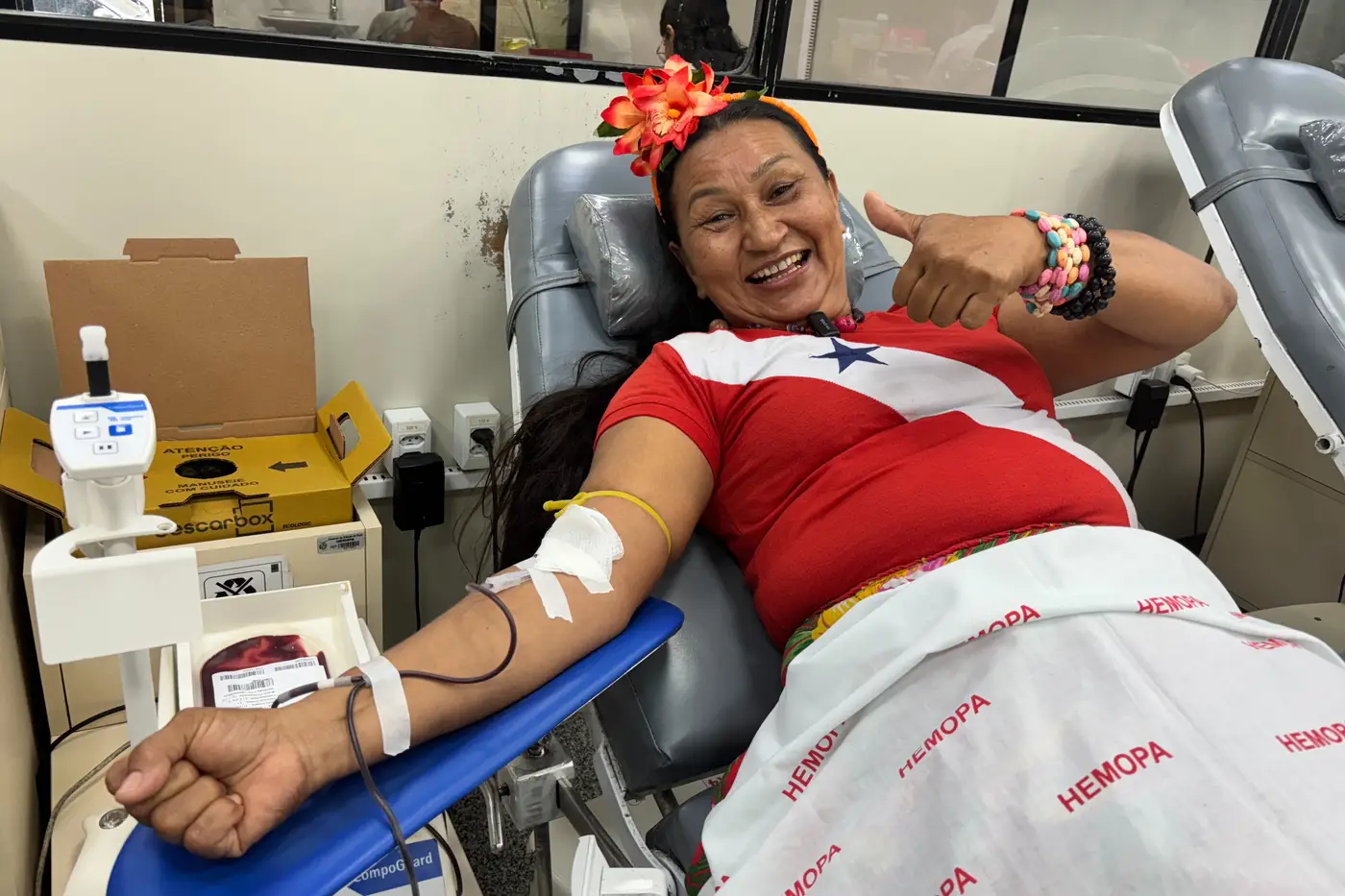 Ophir Loyola realiza caravana de doação de sangue com o tema “A guarda que protege, agora também salva”